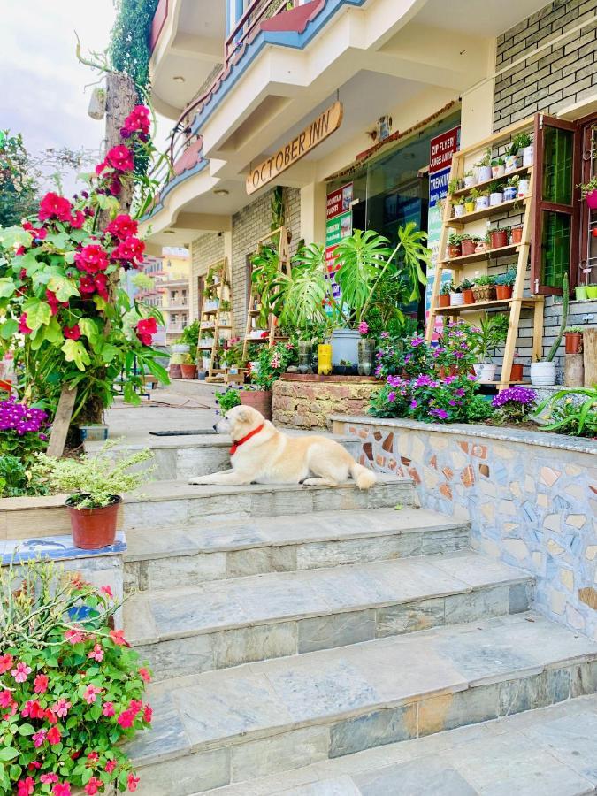 Hotel October Inn Pokhara Buitenkant foto